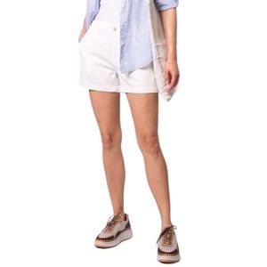 Polo Ralph Lauren Flat Front White Classic Chino Shorts Size 16
